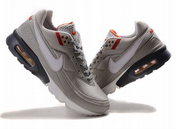 New Men'S Nike Air Max White/Gray